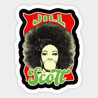 Jill Scott Sticker